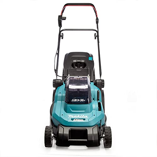 MAKITA DLM432CT2 Lawnmower 36V LXT (2 x 5.0 Ah) 43 cm with DC18SH
