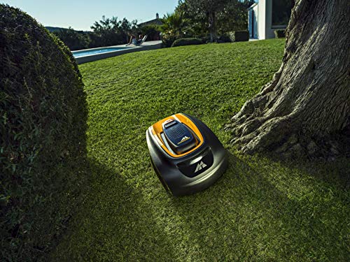McCulloch ROB R1000 Robotic Lawnmower: Robotic Lawnmower Ideal for Lawns Up to 1000 sq m, Charging Time Just 50 Minutes, 5 Cutting Heights (Article Number: 00096-70.598.25)
