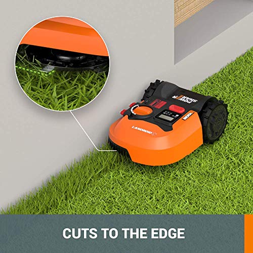 WORX Landroid L 20V Robotic Lawn Mower 1/2 Acre / 21,780 Sq. Ft Power Share - WR150 (Battery & Charger Included)