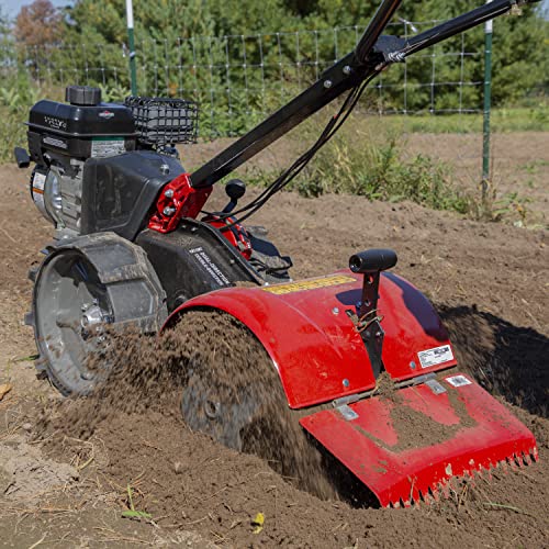 Toro Dual Direction Rear Tine Tiller, 127cc Briggs & Stratton 4-Cycle Engine, Airless Tires, Instant Reverse, Heavy Duty Stamped Steel Tines, Simple Shifting, Model: 58603