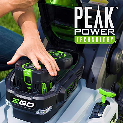 EGO POWER+ Electric Lawn Mower, Self-Propelled Cordless, Includes (2) 56V 5.0Ah Batteries and Charger - LM2142SP