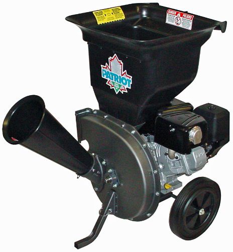 Patriot Products CSV-3100B Gas Wood Chipper Leaf Shredder