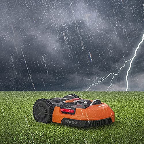 WORX Landroid Plus WR148E Robotic Lawnmower for Gardens up to 800 m² with WiFi, Bluetooth and Floating Mowing Deck