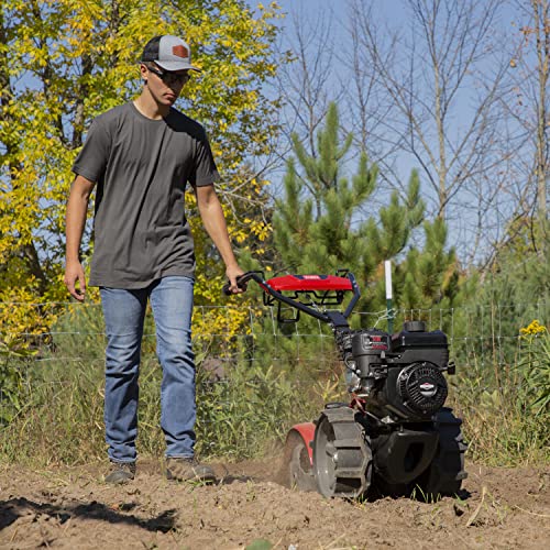 Toro Dual Direction Rear Tine Tiller, 127cc Briggs & Stratton 4-Cycle Engine, Airless Tires, Instant Reverse, Heavy Duty Stamped Steel Tines, Simple Shifting, Model: 58603