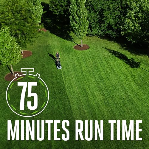 EGO Power+ LM2156SP 56-Volt 21-Inch Select Cut XP Self-Propelled Cordless Lawn Mower with Touch Drive Technology, 10.0Ah Battery, 700W Turbo Charger Included Plus Extra BA2800T 5.0Ah Battery