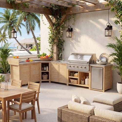 Top 7 Outdoor Kitchen Cabinet Sets for Grilling Stations